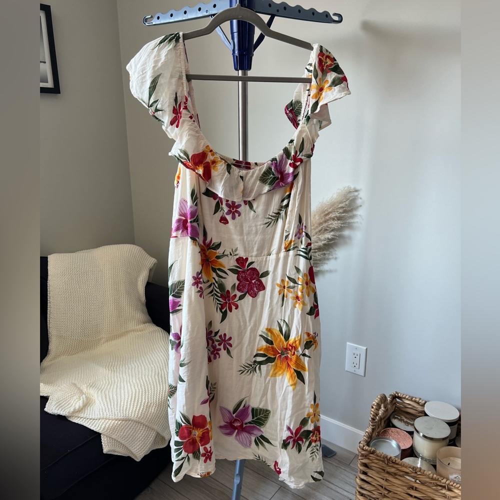 Old Navy Multi Coloured Floral Dress - XL